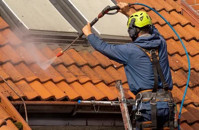 Démoussage et hydrofuge de toiture à Tallone